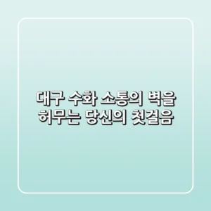 대구 수화: 소통의 벽을 허무는 당신의 첫걸음